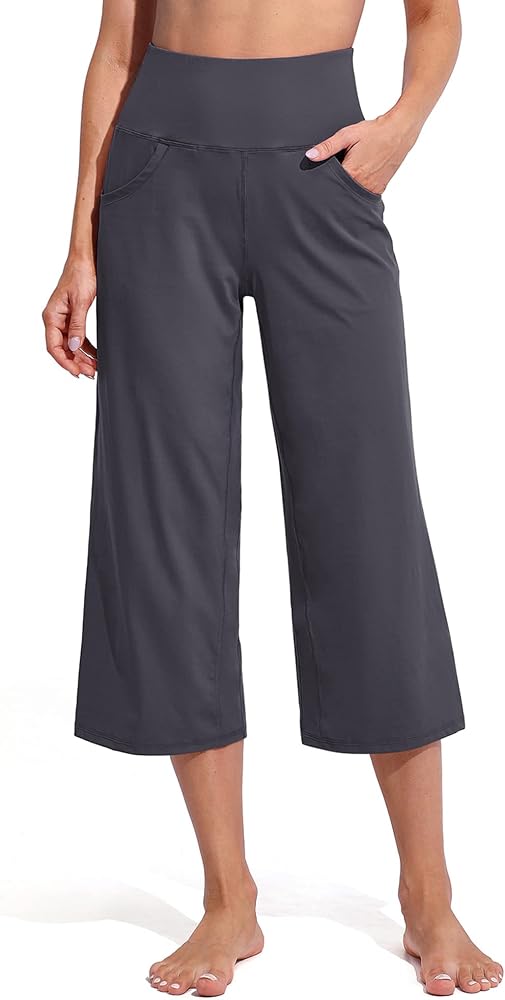 Capri Leggings Tummy Control in Deep Grey