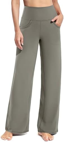 Dress Pants Stretch Soft Flare Fit in Mocha Brown