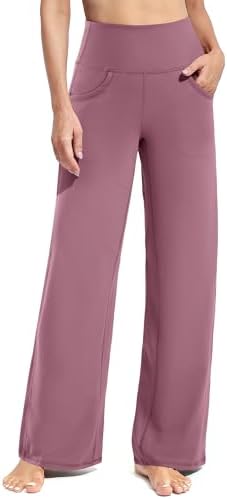 Flare Pants Stretch High Waist — Velvet Dust, Tall