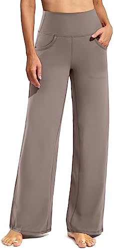 Lounge Pants with Pockets Stretch — Taupe, Tall