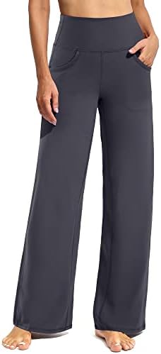 Wide Leg Sweatpants with Pockets Soft Dark Grey — Deep Grey, Petite