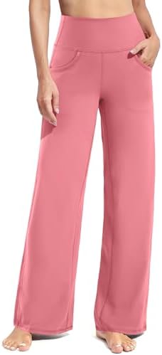 Yoga Pants Stretch Soft — Pink, Petite